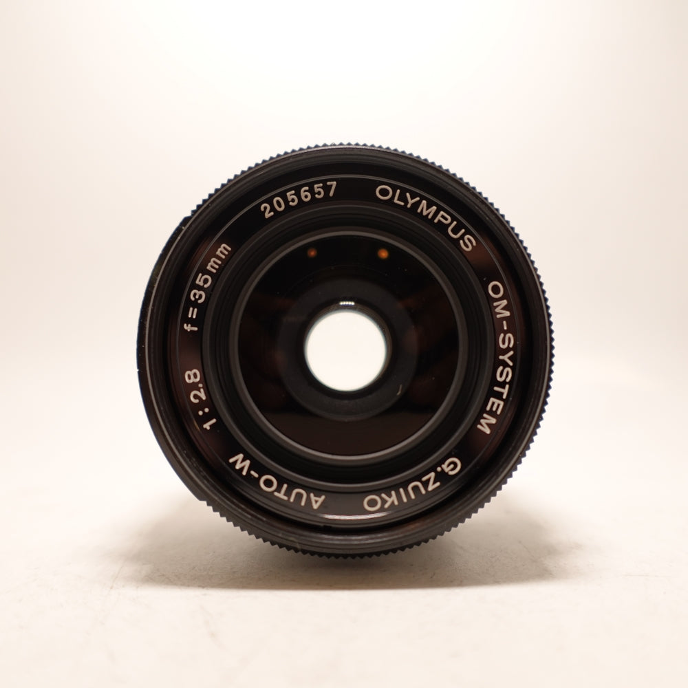 Used Olympus OM G-ZUIKO 35mm F/2.8 | Black | U8