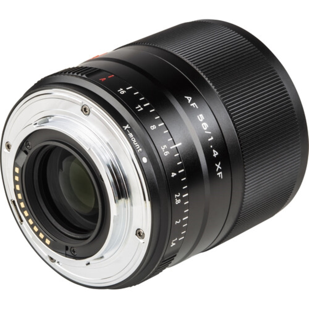 Viltrox AF 56mm f/1.4 XF Lens Compatible with FUJIFILM X Mount (Black) Bundle with UV Filter + Lens Cap Keeper + Cleaning Kit + Cleaning Cloth (5 Items)