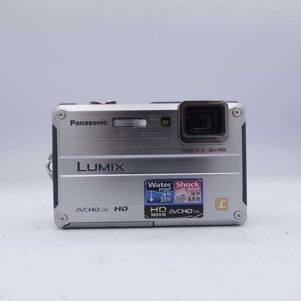 Used Panasonic Lumix DMC-TS2 Digital Point and Shoot Camera | Silver | U8