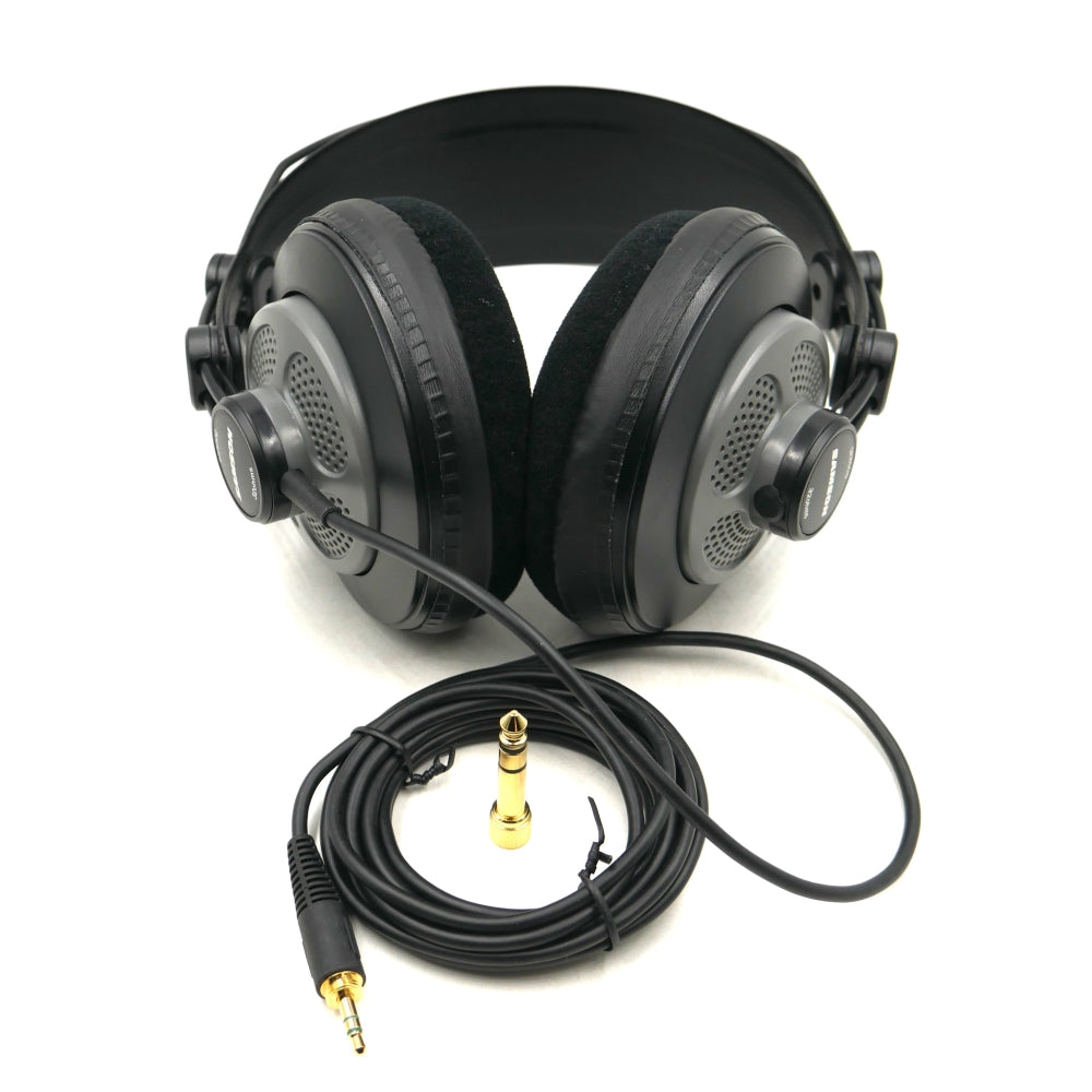 Samson SR850G Professional Studio Reference Open Ear Headphones | Graphite