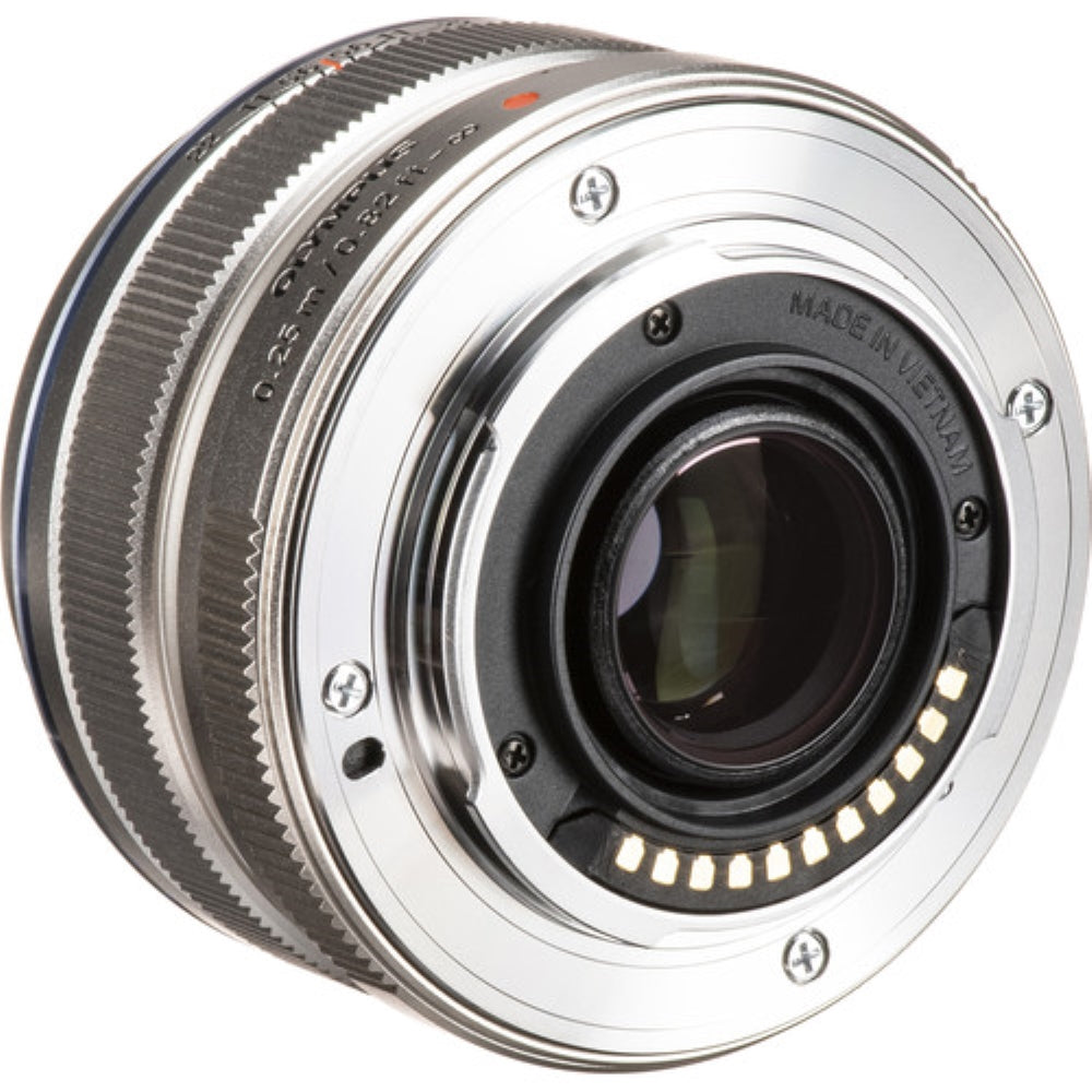 Olympus M.Zuiko Digital 17mm f/1.8 Lens | Silver