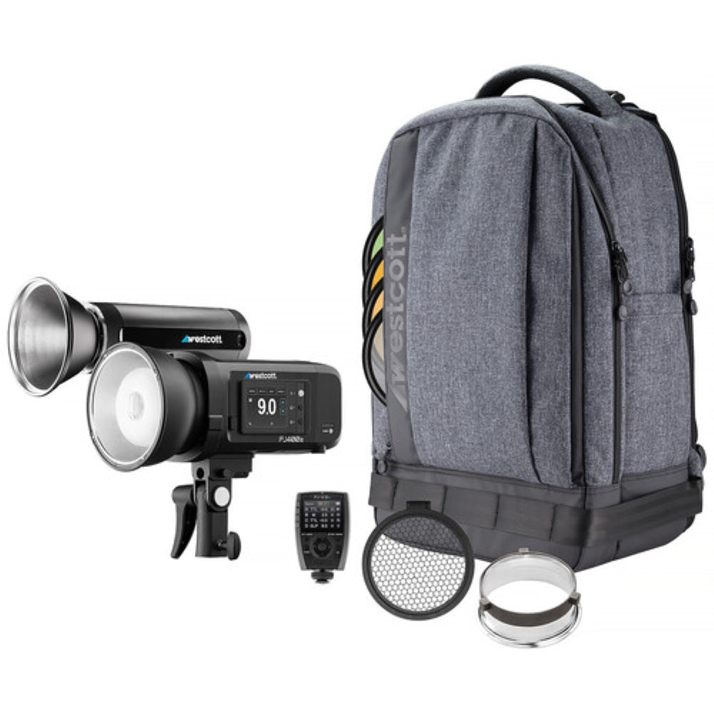 Westcott FJ Wireless 2-Light Portable Portrait Flash Kit with FJ-X3 M Universal Wireless Trigger