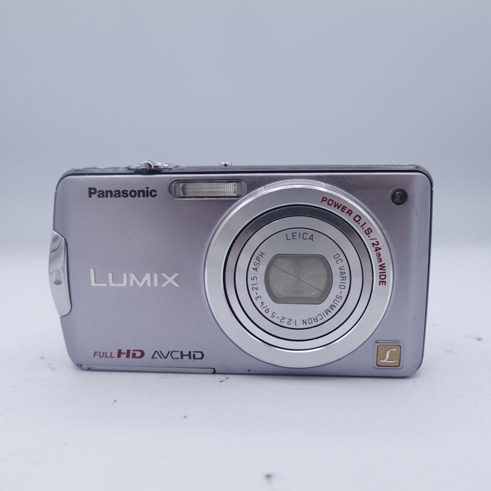 Used Panasonic Lumix DMC-FX700 Point and Shoot Camera | Silver | U9