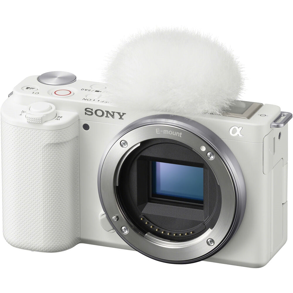 Sony ZV-E10 Mirrorless Camera | Body Only, White