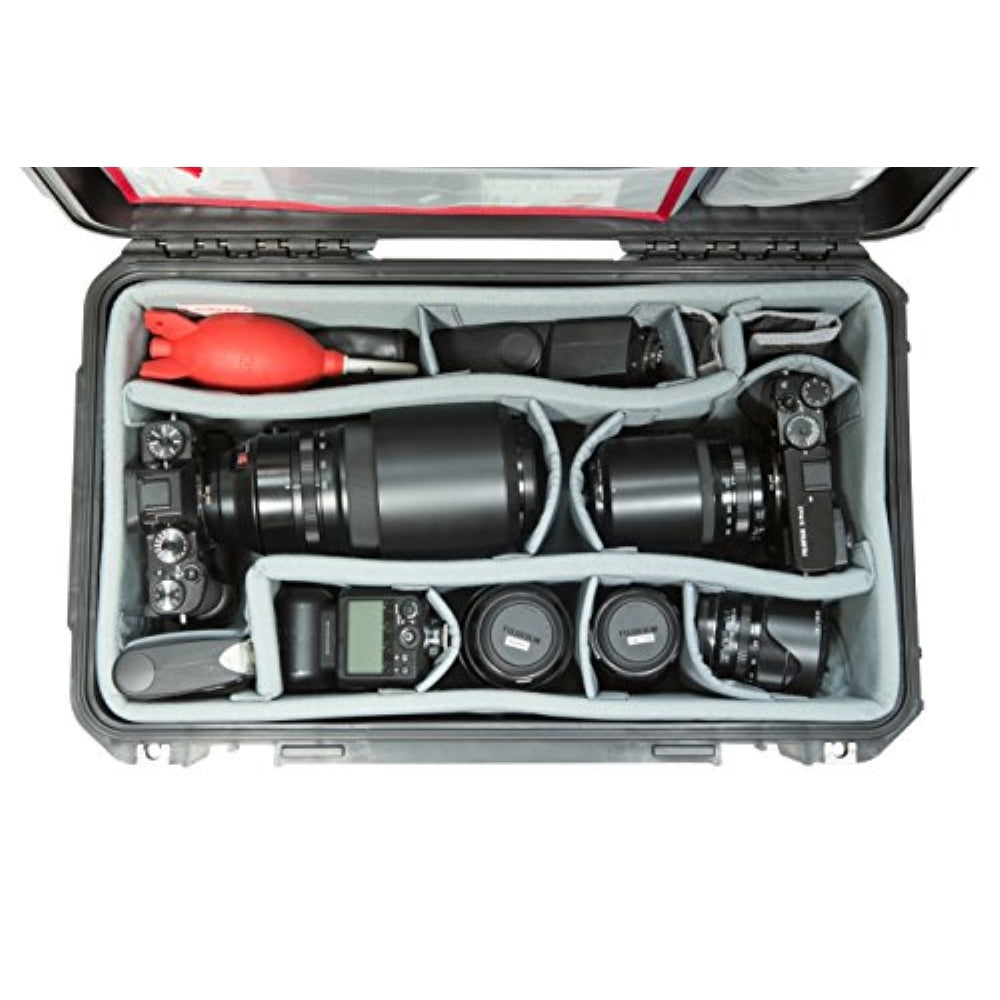 SKB iSeries 2011-7 Case with Think Tank Photo Dividers & Lid Foam | Black