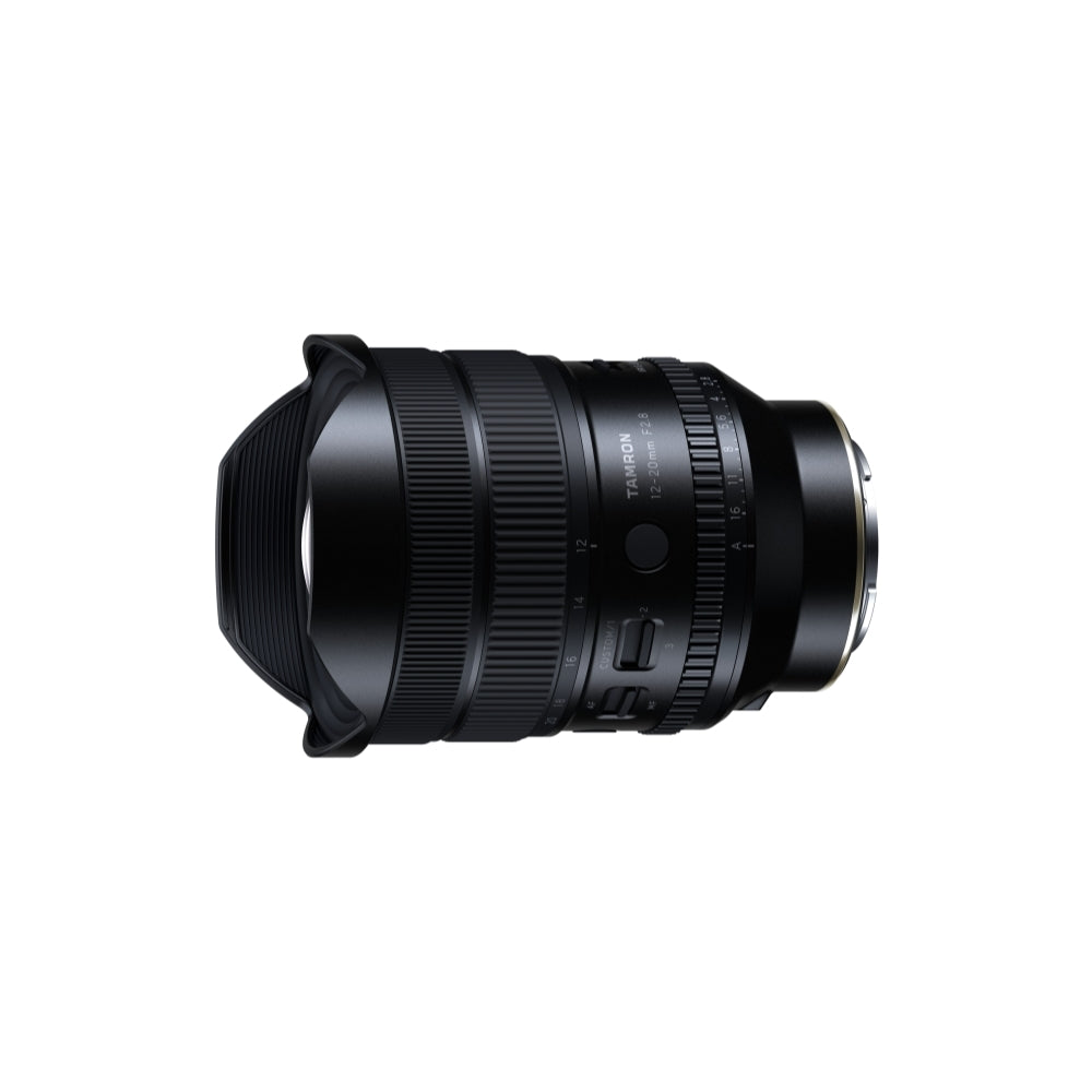 Tamron 12-20mm f/2.8 Lens Compatible with E Mount (FULL FRAME) Bundled with Lens Cap Keeper + Cleaning Kit - Blower, Lens Pen, Brush & Case + Cleaning Cloth (4 Items)