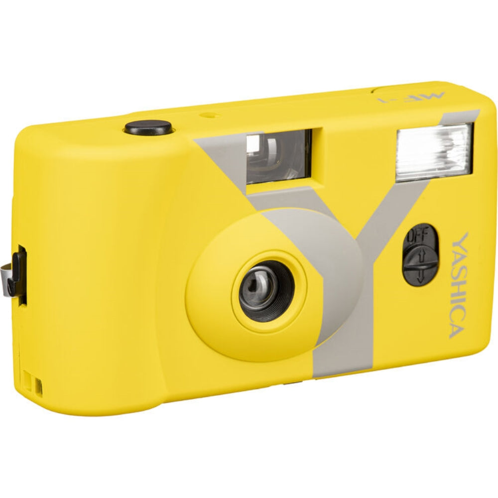 Yashica MF-1 Snapshot 35mm Film Camera | Yellow