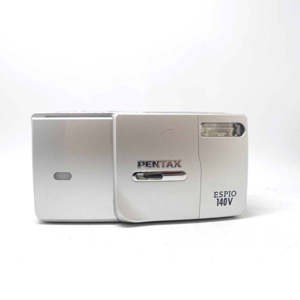 Used Pentax Espio 140V 35mm Point and Shoot Camera | Silver | U8