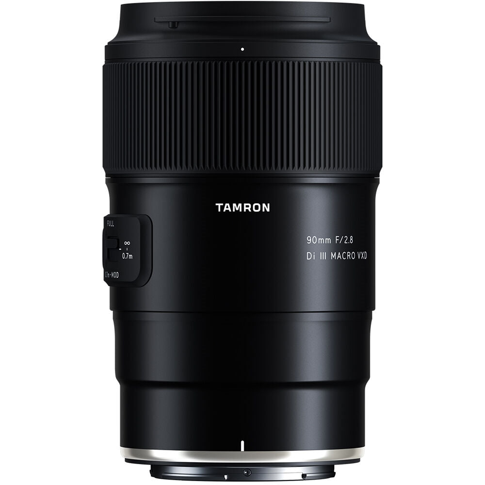 Tamron 90mm f/2.8 Di III VXD Macro Lens | Nikon Z Bundle with Ring Light + Filter Set + Closeup Filter Set + Photo Studio + Cleaning Kit + Tripod + Cleaning Cloth (8 Items)