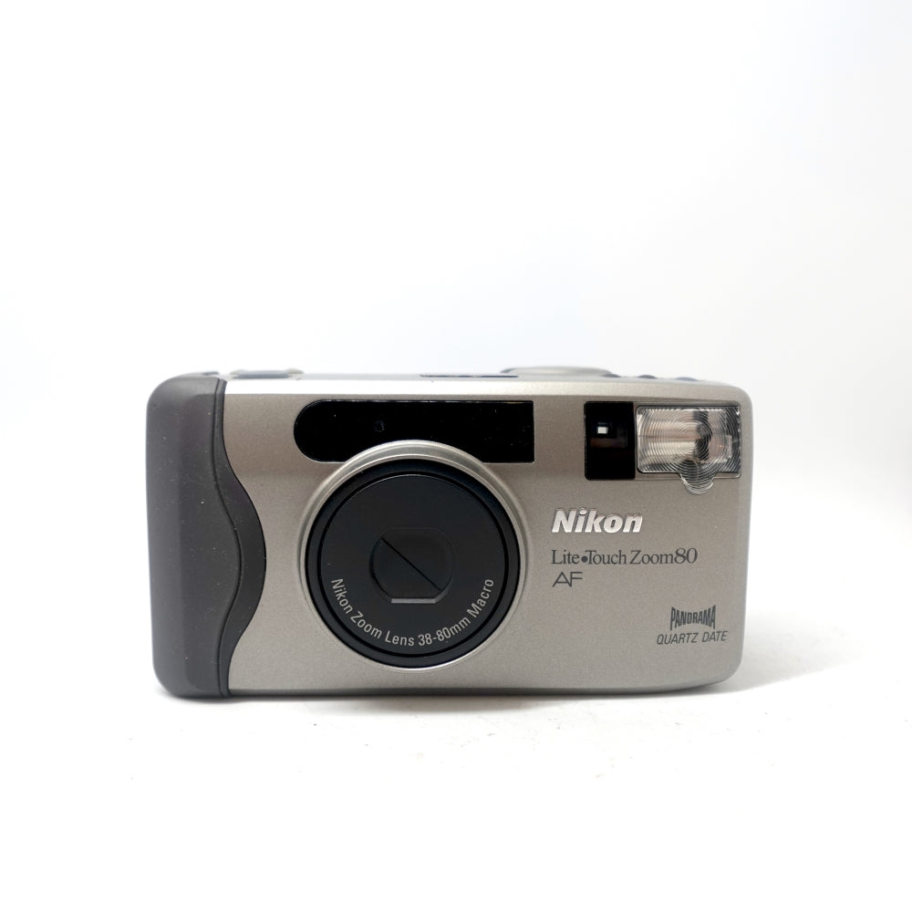 Used Nikon Lite Touch Zoom 80 AF 35mm Point and Shoot Camera | Black | U8