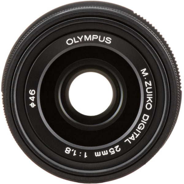 Olympus M.Zuiko Digital 25mm f/1.8 Lens | Black
