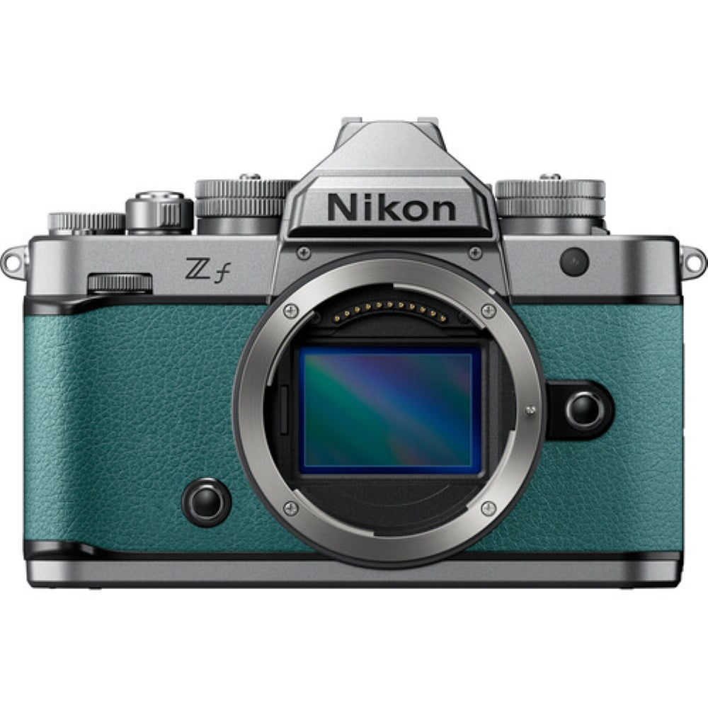 Nikon Zf Mirrorless Camera | Silver & Teal Blue