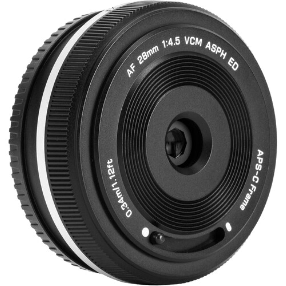 Viltrox AF 28mm f/4.5 XF Lens Compatible with FUJIFILM X Bundle with Lens Cap Keeper + Cleaning Kit + Cleaning Cloth (4 Items)