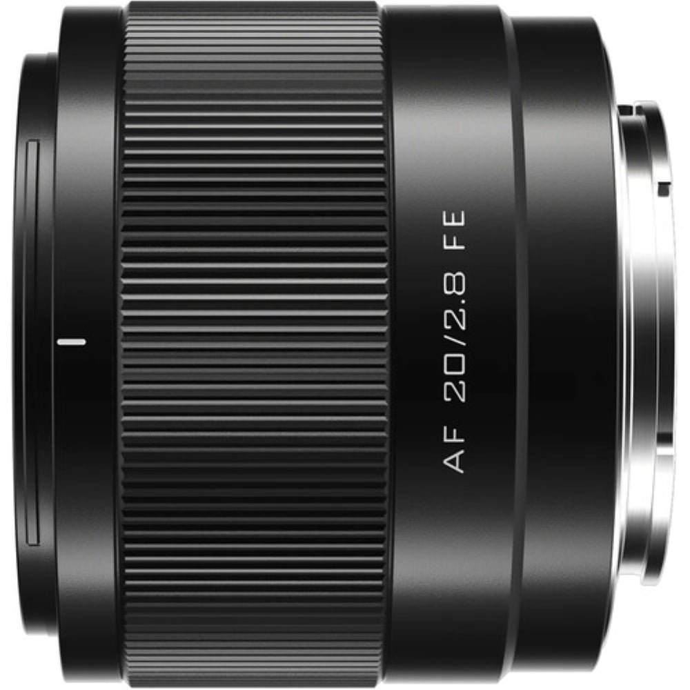 Viltrox AF 20mm f/2.8 Lens Compatible with Sony E Mount Bundle with UV Filter + Lens Cap Keeper + Cleaning Kit + Cleaning Cloth (5 Items)