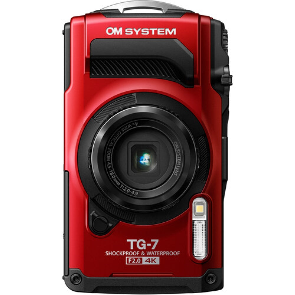 OM SYSTEM Tough TG-7 Digital Camera | Red