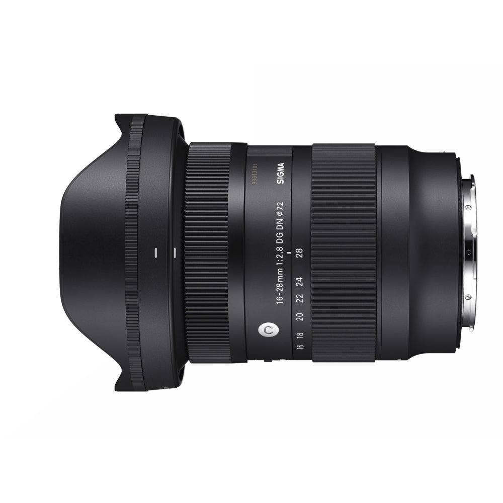 Sigma 16-28mm f/2.8 DG DN Contemporary Lens Compatible with E Mount (Full Frame) Bundle with 72mm UV Filter + Lens Cap Keeper + Deluxe Cleaning Kit + Cleaning Cloth (5 Items)