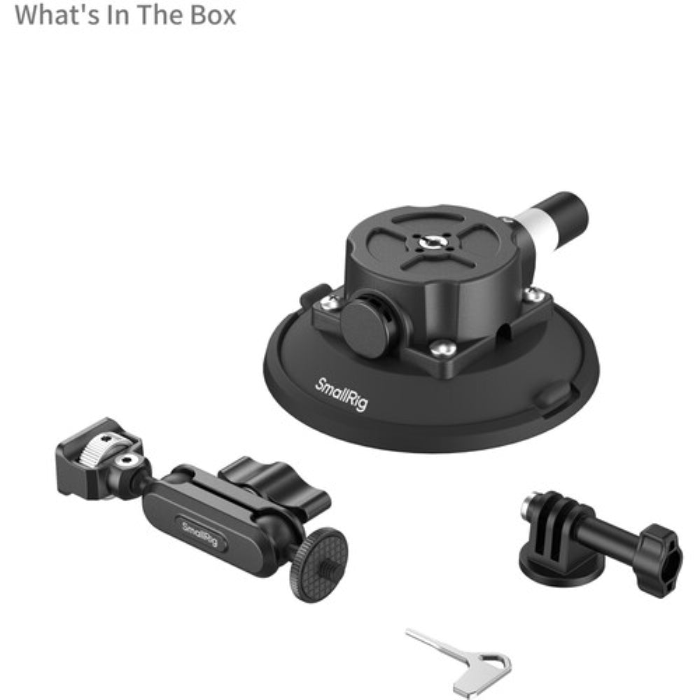 SmallRig Suction Cup Mount for Action Cameras | 4.5"