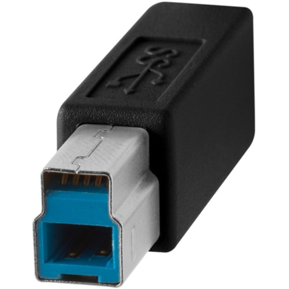 Tether Tools TetherPro SuperSpeed USB 3.0 Male A to Male B Cable | 15', Black