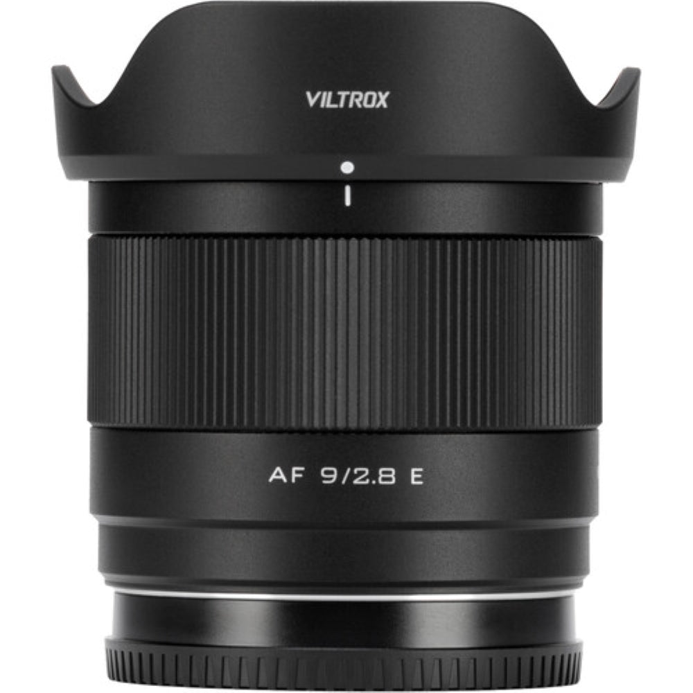 Viltrox AF 9mm f/2.8 Air E Lens Compatible with Sony E Mount Bundle with UV Filter + Lens Cap Keeper + Cleaning Kit + Cleaning Cloth (5 Items)