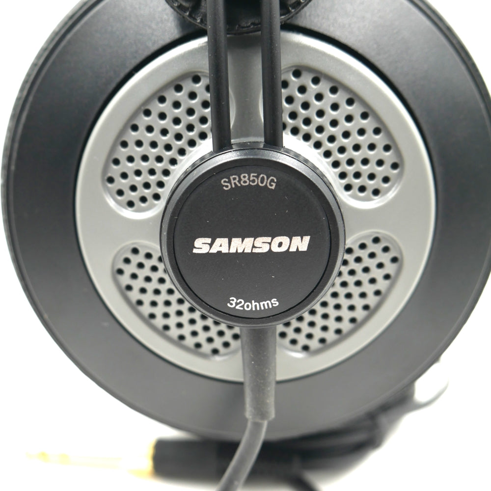 Samson SR850G Professional Studio Reference Open Ear Headphones | Graphite