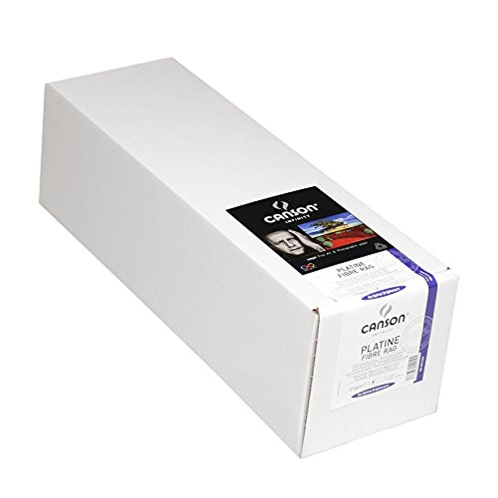 Canson Infinity Platine Fibre Rag 310 Archival Inkjet Paper | 17" x 50' Roll