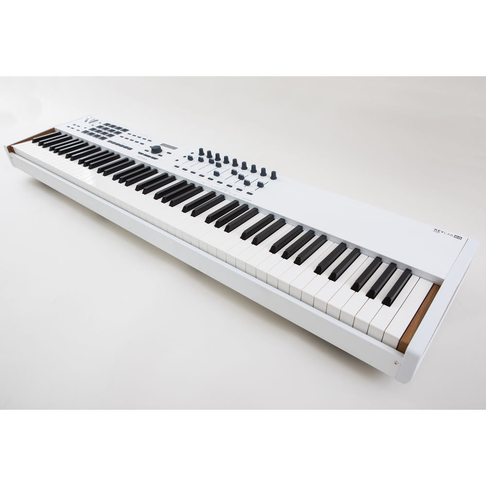 Arturia KeyLab 88 MkII Hammer-Action MIDI Controller and Software | White