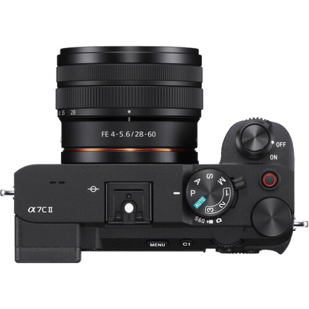 Sony a7C II Mirrorless Camera with 28-60mm Lens | Black