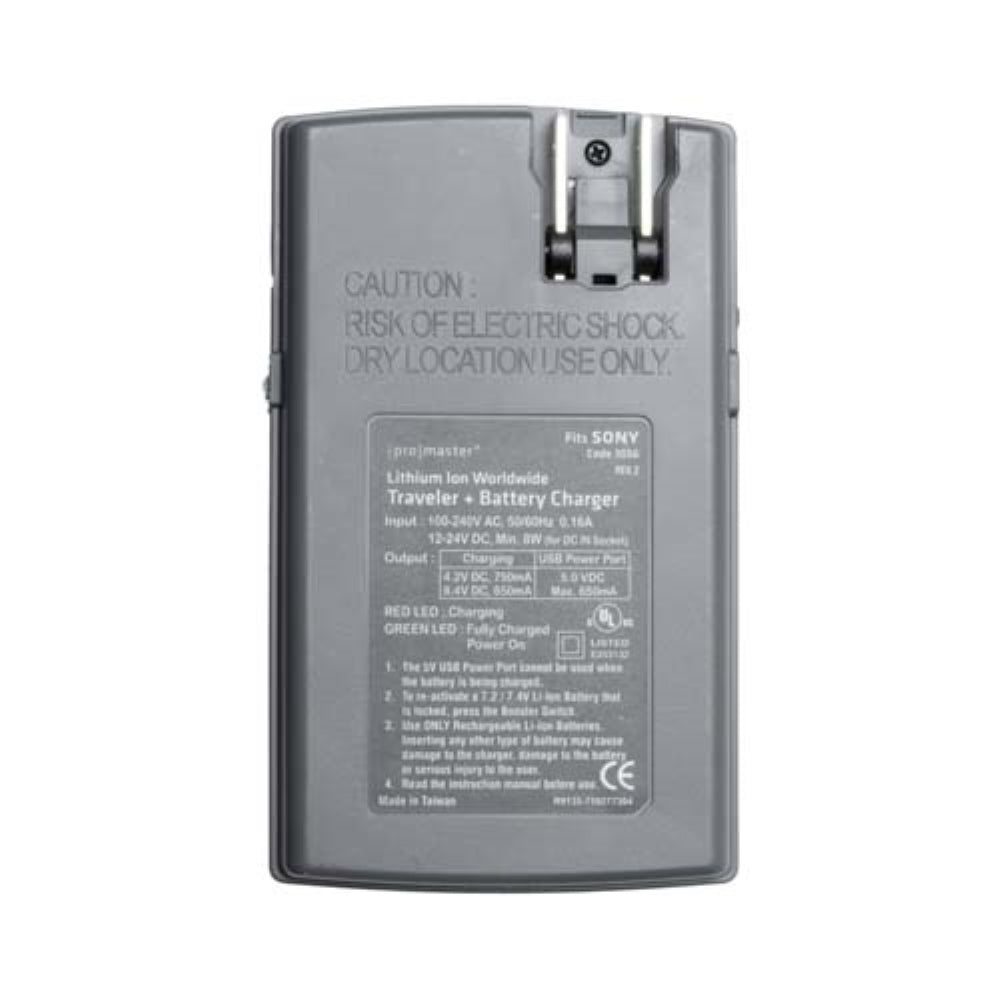 Promaster Traveler + Charger for most Sony Batteries