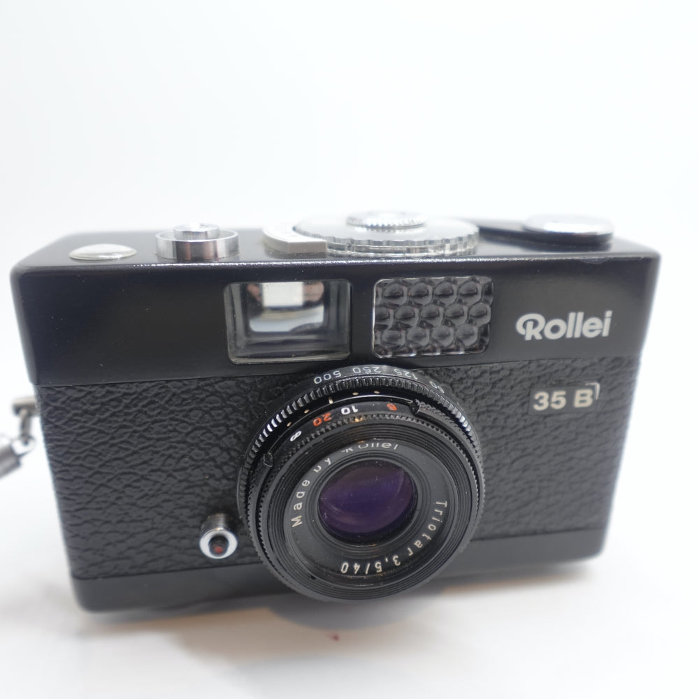 Used Rollei 35B 35mm Point and Shoot Camera | Black | U9