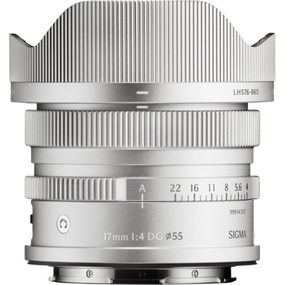 Sigma 17mm f/4 DG Contemporary Lens | L-Mount, Silver