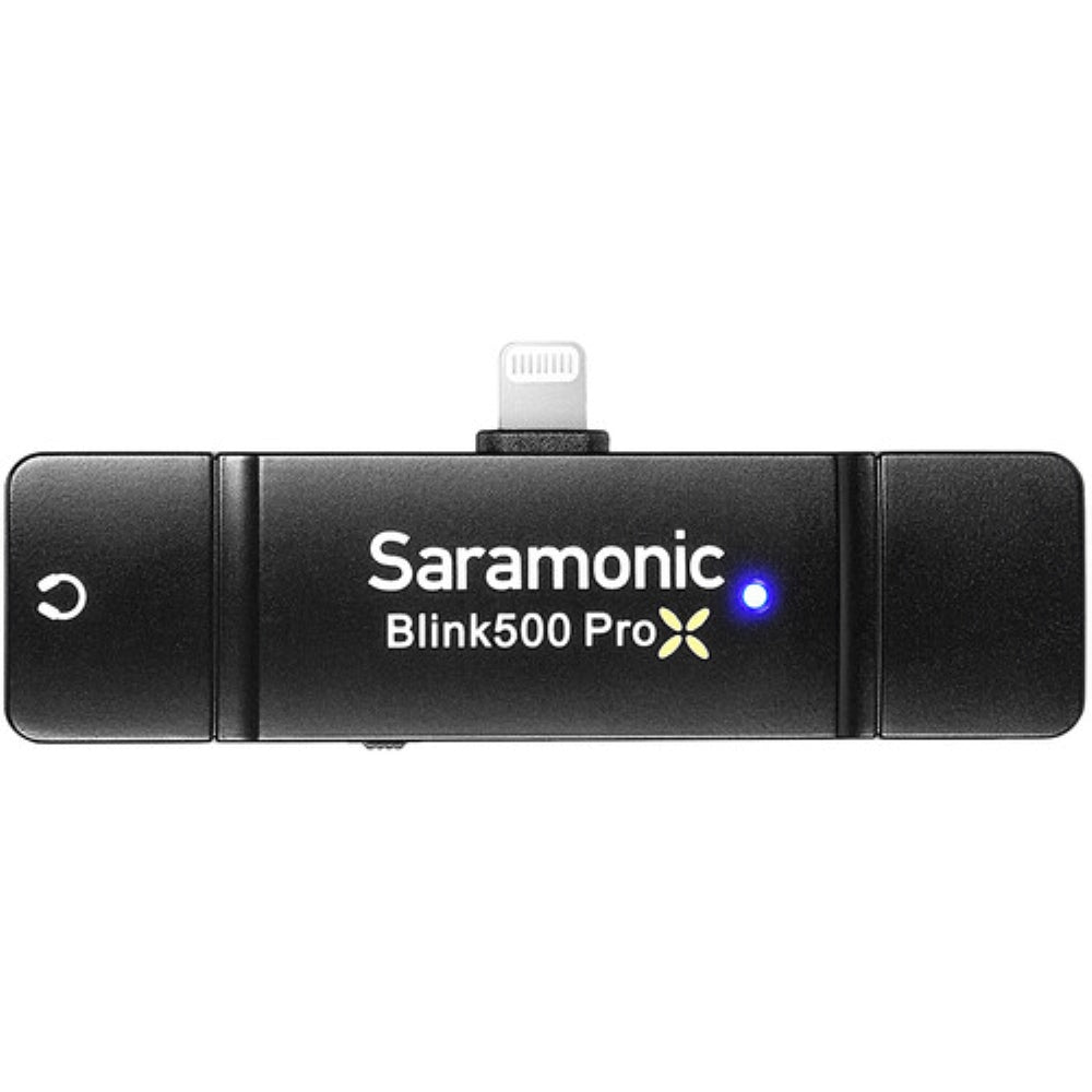 Saramonic Blink 500 ProX RXDi Dual-Channel Digital Wireless Receiver for iOS Devices | 2.4 GHz