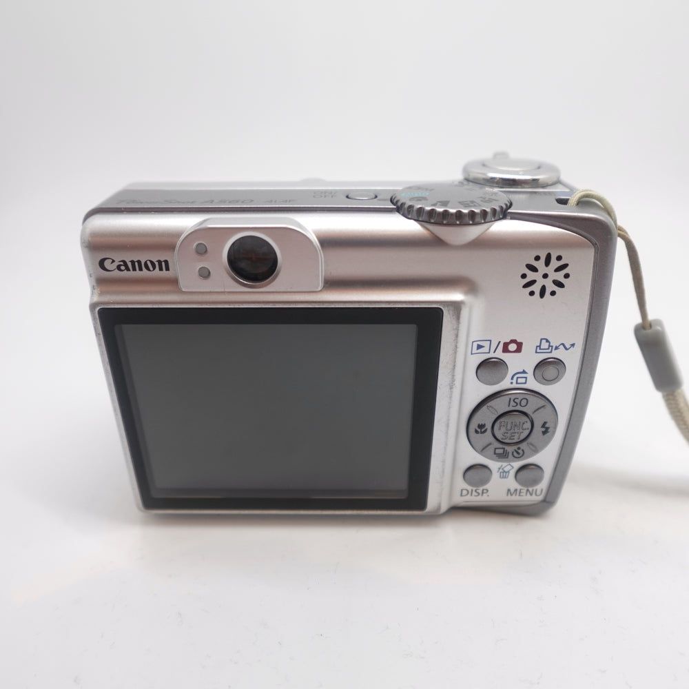 Used Canon PowerShot A560 Digital Point and Shoot Camera | Silver | U7