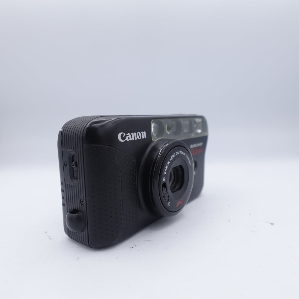 Used Canon Sure Shot Tele Max 35mm Point and Shoot Camera | Black | U9