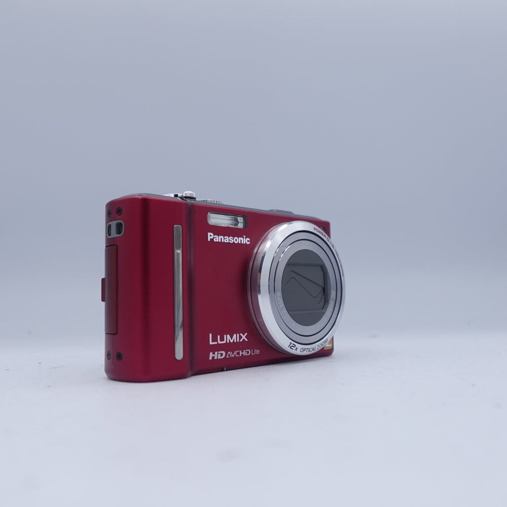 Used Panasonic Lumix DMC-ZS7 Digital Point and Shoot Camera | Red | U8
