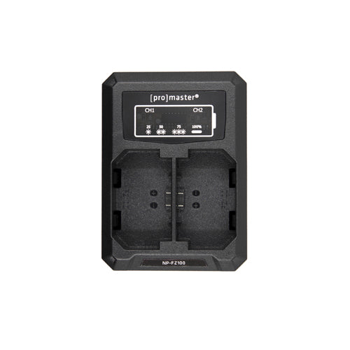 Promaster Dual Charger | USB for Sony NP-FZ100