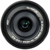 Olympus M.Zuiko Digital ED 14-42mm f/3.5-5.6 EZ Lens | Black