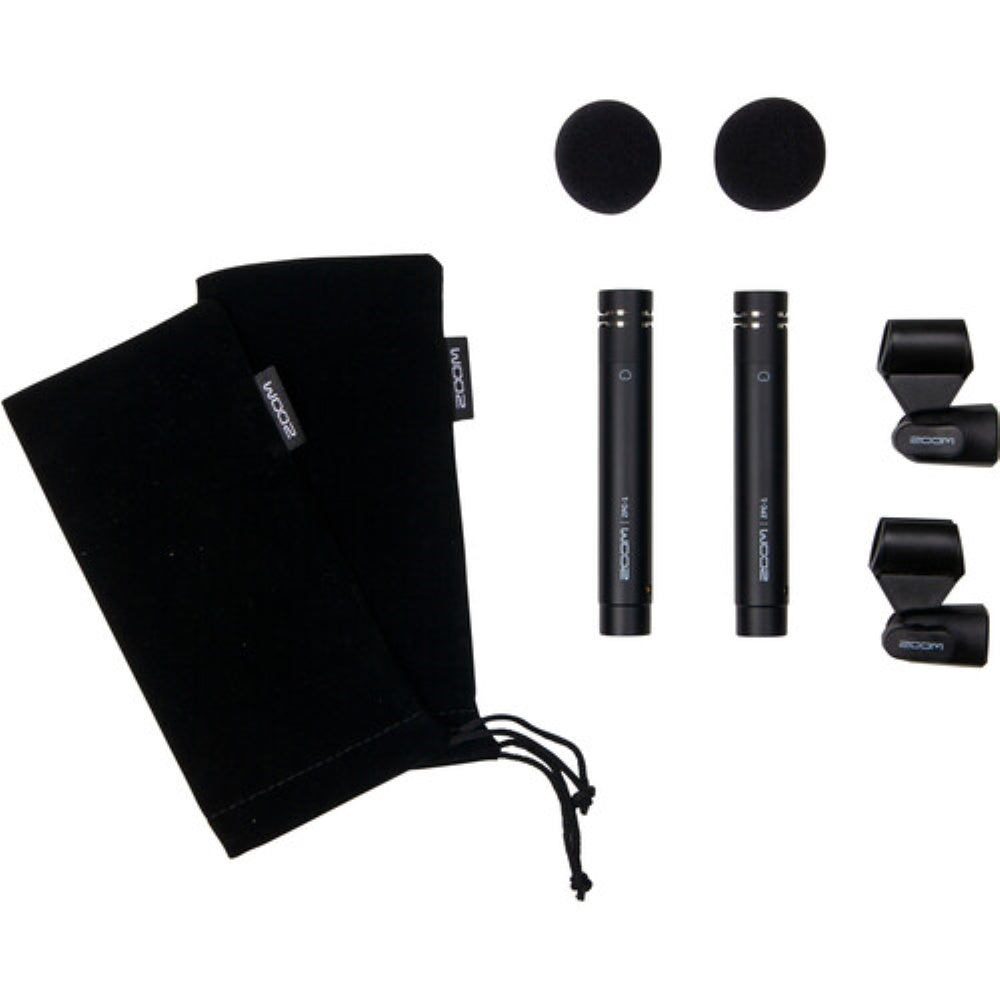 Zoom ZPC-1 Cardioid Pencil Condenser Microphones | Matched Pair
