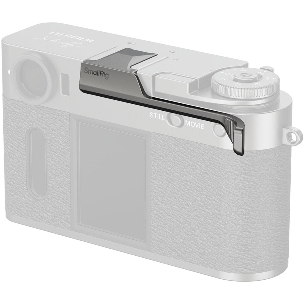 SmallRig Thumb Grip for FUJIFILM X half | Charcoal Silver