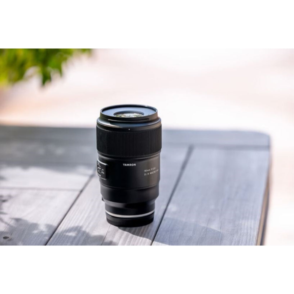 Tamron 90mm f/2.8 Di III VXD Macro Lens Compatible with Z Mount (Full Frame) Bundle with Tiffen Filter Set + Lens Cap Keeper + Cleaning Kit + Cleaning Cloth (5 Items)