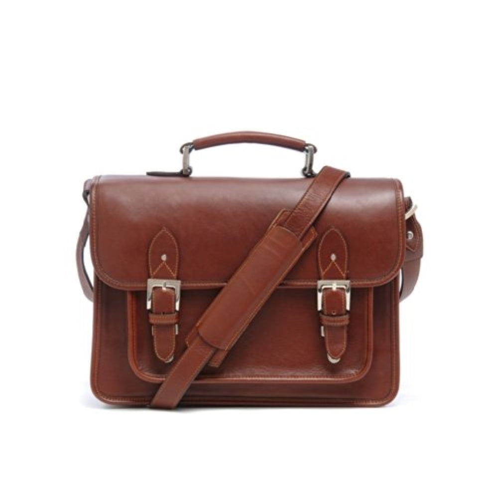 ONA The Brooklyn Camera Messenger Bag | Chestnut Leather
