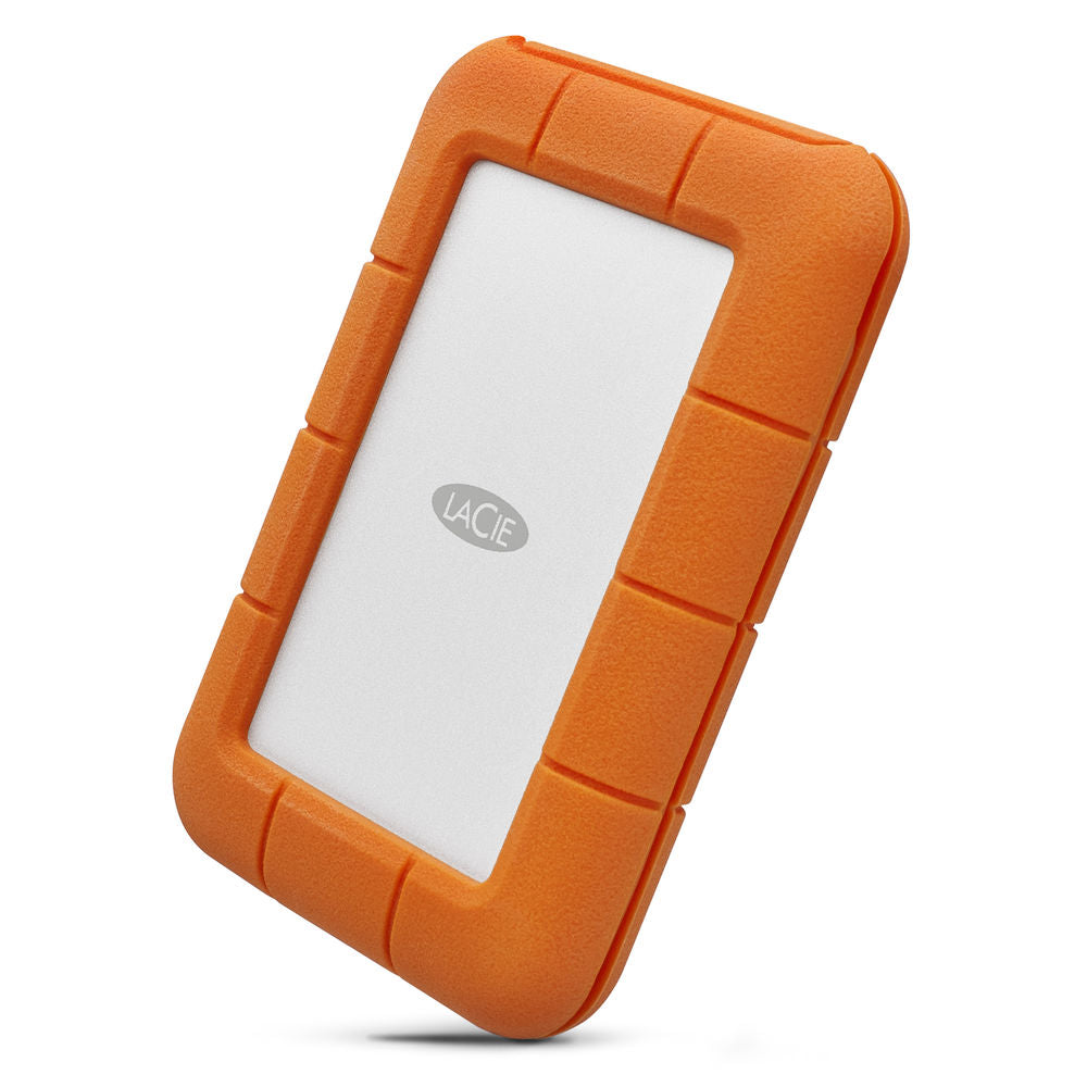 LaCie 2TB USB 3.1 Gen 1 Type-C Rugged Secure Portable Hard Drive
