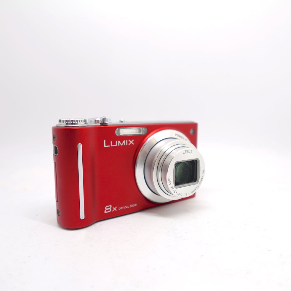 Used Panasonic Lumix DMC-ZR1 Digital Point and Shoot Camera | Red | U7