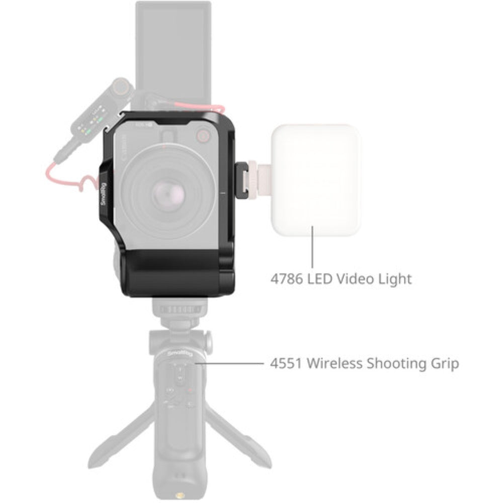 SmallRig Camera Cage for Canon EOS R50 V | Black