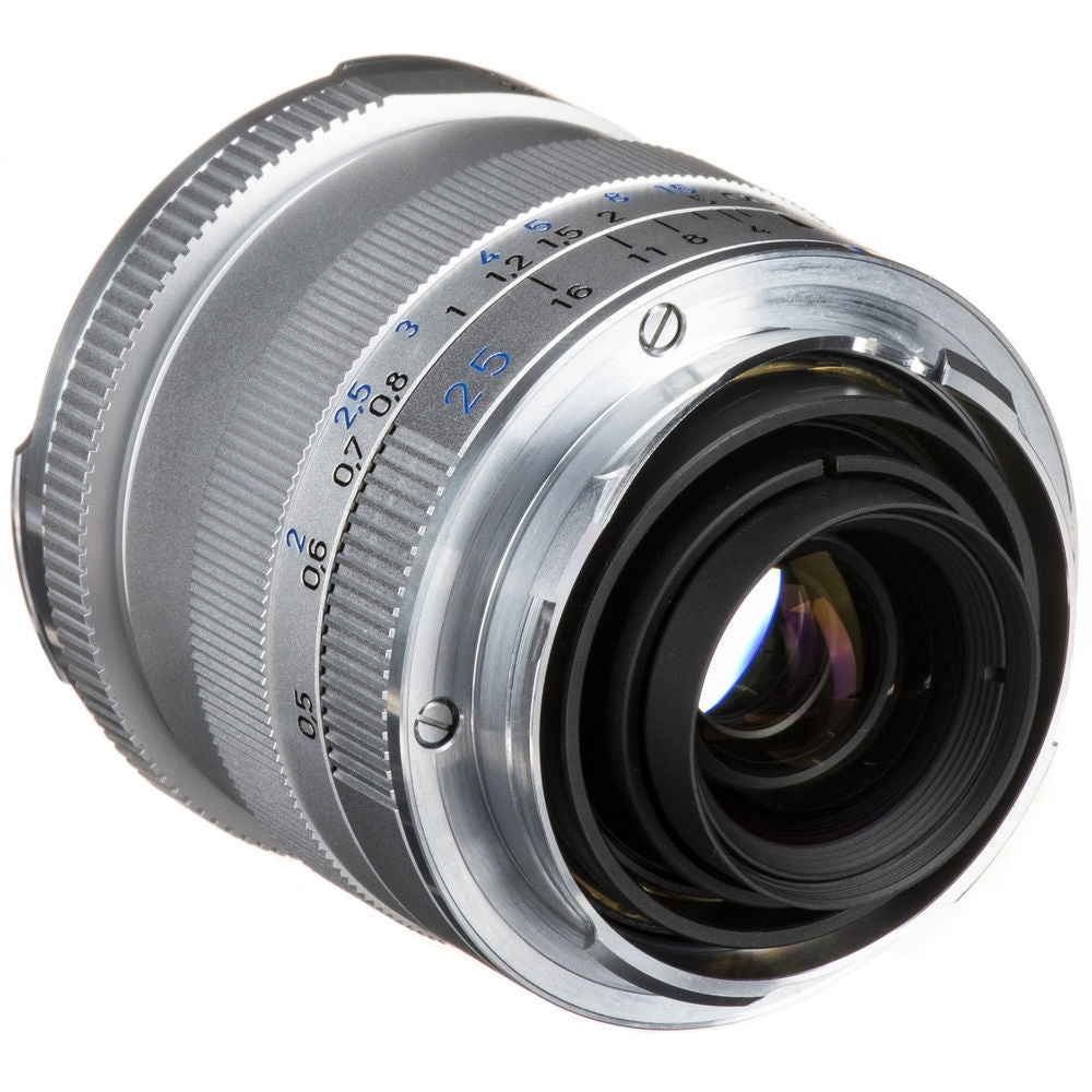 ZEISS Biogon T* 25mm f/2.8 ZM Lens | Silver