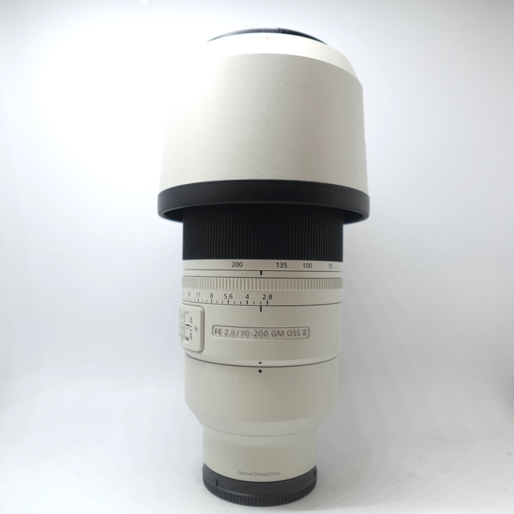 Used Sony FE 70-200mm f/2.8 GE OSS II Lens | White | U9