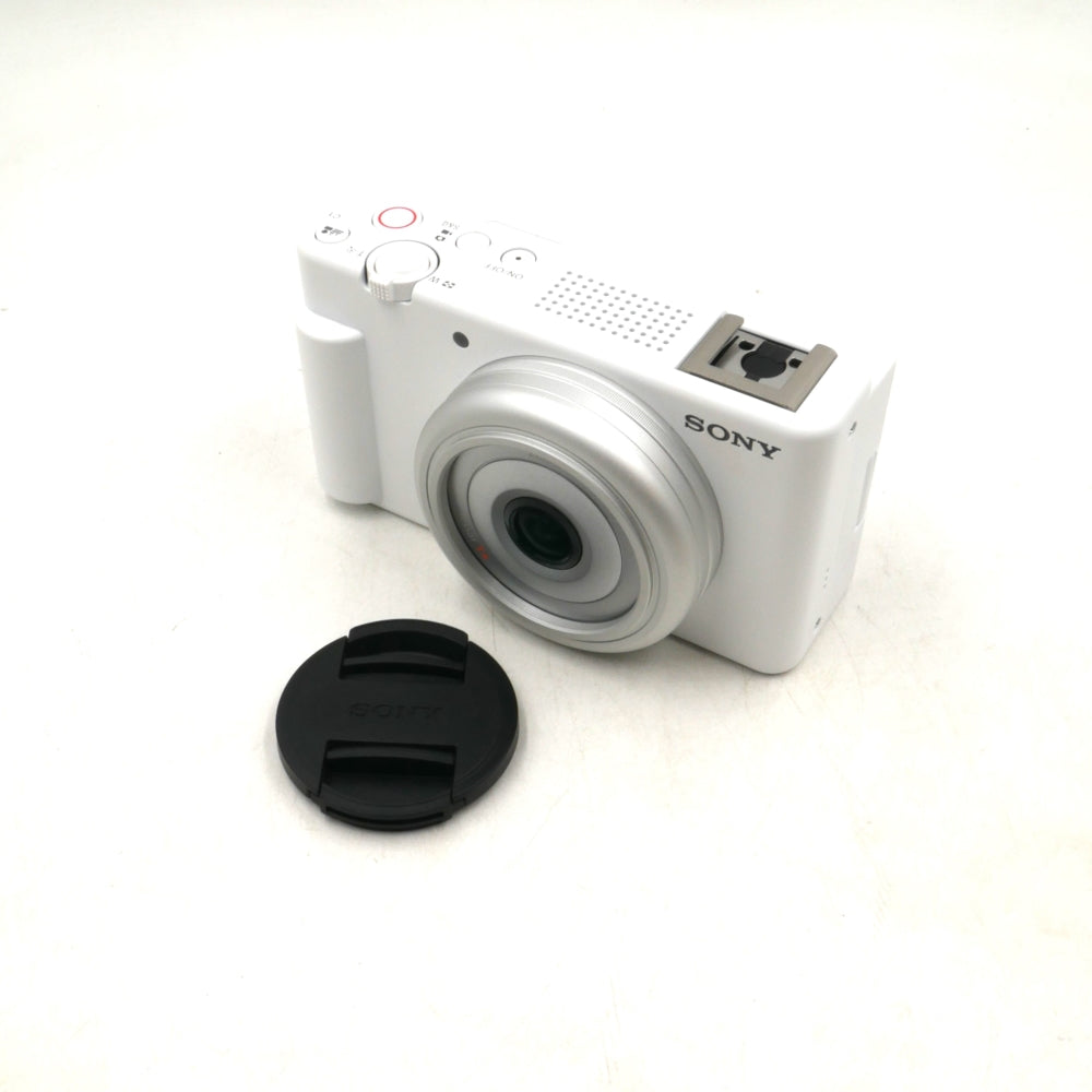 Sony ZV-1F Vlogging Camera | White **OPEN BOX**