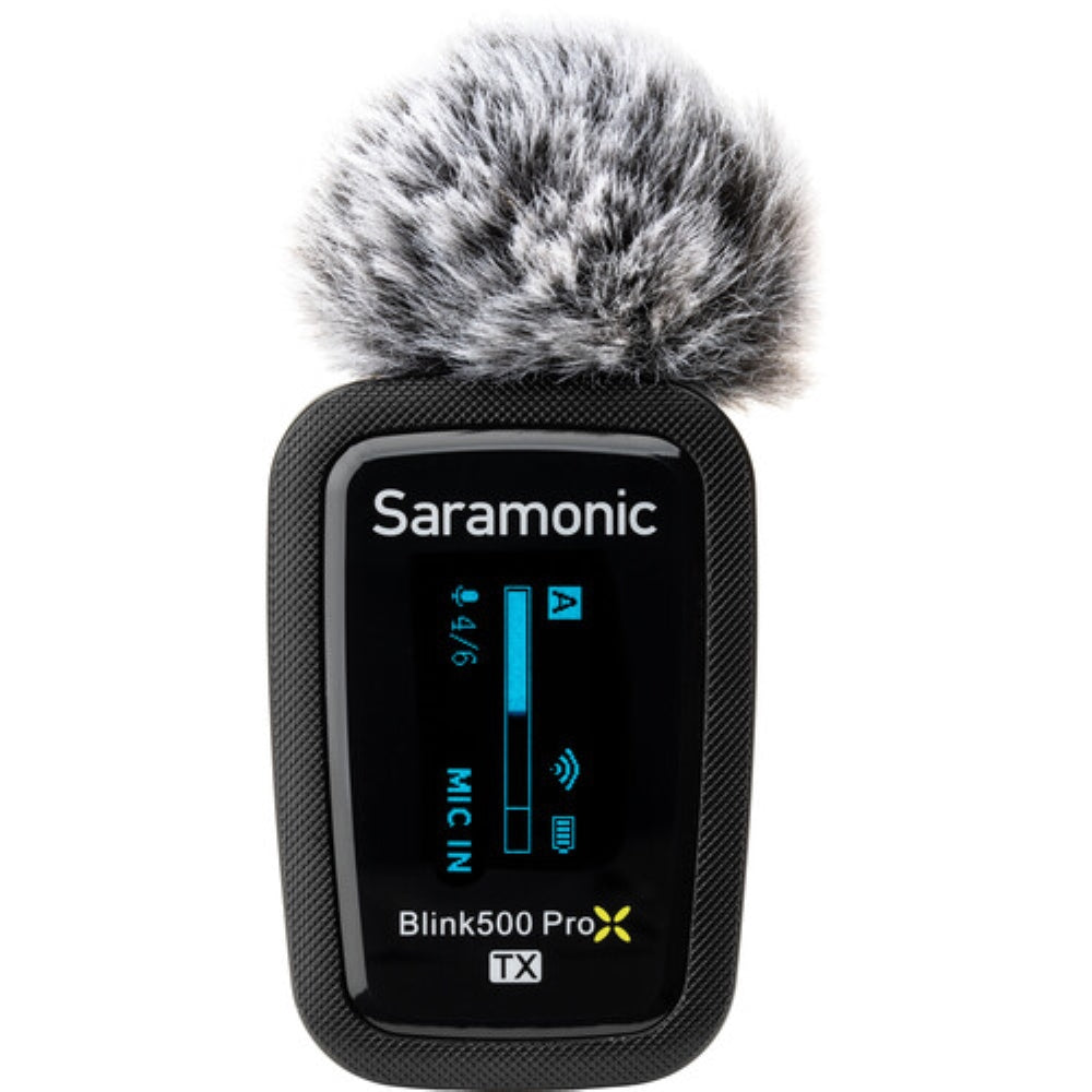 Saramonic Blink 500 ProX TX Wireless Transmitter with Omni Lavalier Microphone | 2.4 GHz