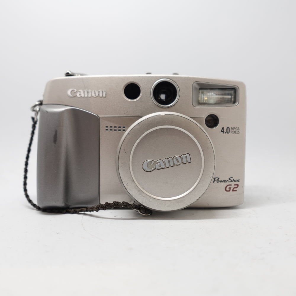 Used Canon PowerShot G2 Digital Point and Shoot Camera | Silver | U7
