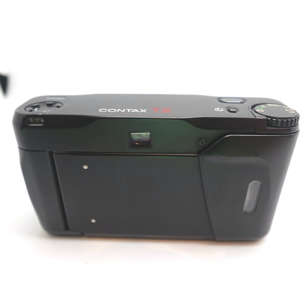 Used Contax T2 35mm Point and Shoot Camera Limited Edition | Black | U9 |