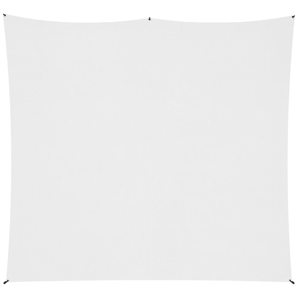 Westcott X-Drop Pro Water-Resistant Backdrop Kit | High-Key White, 8 x 8'